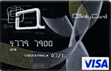 Tarjeta affinityCard